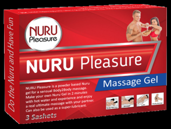 NoriX Nuru Pleasure 3 zakjes